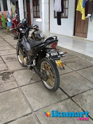 Jual satria fu tahun 2008 hitam - Motor