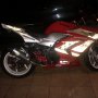 Kawasaki Ninja 250 th 2011 Merah Full Modif Sparepart Import