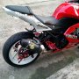 Kawasaki Ninja 250 th 2011 Merah Full Modif Sparepart Import