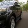 Jual Toyota Fortuner DIESEL VNT A/T 2012 BLACK 