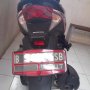 JUAL HONDA VARIO TECHNO 125 2012 PGMFi MERAH EX CEWE