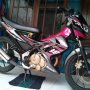 Jual Satria F 2012 hitam pink mulus full orisinil Tgn-1