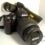 Jual Nikon D3000 18-55 VR Kit Fullset