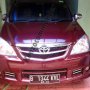 Toyota Avanza Tahun 2009 merah maroon