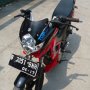 Jual Satria FU Tahun 2012 bulan 6 Merah hitam