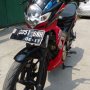 Jual Satria FU Tahun 2012 bulan 6 Merah hitam