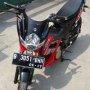 Jual Satria FU Tahun 2012 bulan 6 Merah hitam