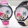 Jam Tangan Wanita 3D Miniatur Romantic Bear - JTWL.TSB1