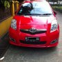 Toyota yaris tipe S tahun 2010 Merah tangsel