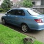 Jual honda city vtec 2004 biru met