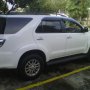 Dijual Toyota Fortuner G Lux Putih 2013 Pribadi