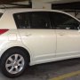 Jual Nissan Latio 2008 White Pearl jarang pakai