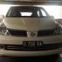 Jual Nissan Latio 2008 White Pearl jarang pakai