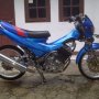 JUAL SATRIA FU 2009 BIRU FULL MODIF