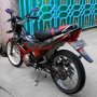 Jual satria fu 150 built up th 2005 Merah hitam