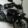 JUAL HONDA CBR 250R TH 2012 HITAM MULUS 