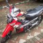 Jual Honda supra x125 cw dd th 2011 Merah hitam