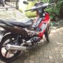 Jual Honda supra x125 cw dd th 2011 Merah hitam