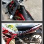 JUAL SATRIA FU thn 2010 Merah Hitam Mulus 