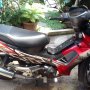 Jual Honda Supra X 125 2011 Merah hitam