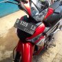 Jual Honda Supra X 125 2011 Merah hitam