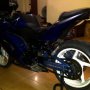 Jual ninja 250 th 2010 Biru bekasi