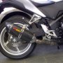 JUAL CBR 250Cc 2011 Hitam Silver LOW KM