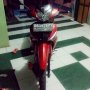 Jual Honda Supra X 125 Thn 2010 Merah hitam