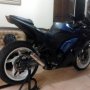 Jual kawasaki ninja 250 2010 biru bekasi jarang pakai