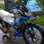 JUAL SATRIA FU 2013 BIRU PUTIH MULUS 