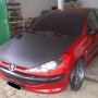 Jual Pegueot 206 Matic Istimewa 2003 Merah