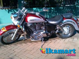  Jual  Honda  Shadow  1100 Merah Silver Motor 