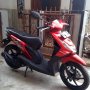 Jual honda beat merah BANDUNG 2011 bulan 5 mulus skali 99%