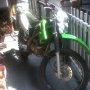 Jual Kawasaki KLX 150 Th 2009 Hijau putih