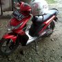 Jual honda Beat 2008 Merah B DKI