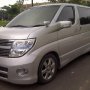 Jual Nissan Elgrand 2008 AT Silver mulus terawat