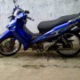 Jual kawasaki zx 130 warna biru. taun 2006 plat B 