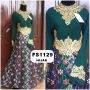 Baju Gamis Pesta Sari India Renda Emas FS1129