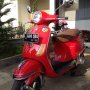 Jual Vespa LX150ie 2011 Merah