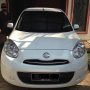 Jual Nissan March 2011 type XS A/T Putih