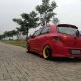 Jual toyota yaris 2009 s limited full acc Merah modif