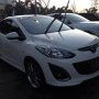 Jual mazda 2 type r 2011 putih km rendah