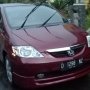 Jual Honda New City 2003 Merah Metalik Istimewa Jarang Pakai