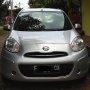 Jual Nissan March AT 2011 Silver Met