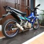 Jual Satria Fu 150 Cbu 2006 blue