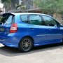 Jual jazz vtec mt 2005 biru mulus