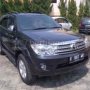 JUAL FORTUNER 2010 HITAM 2.5G AT