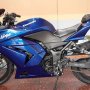 Jual kawasaki ninja 250 thn 2011 biru