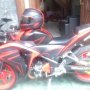 Jual CBR250 2011 Merah Hitam FULL ACCECORIS