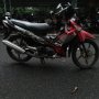 Jual Cepat Honda Supra X 125 DD 2009 Merah hitam